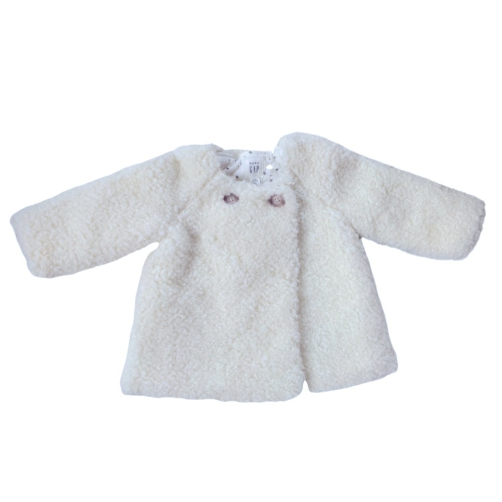 Baby Gap Cream spring coat size 6-12 months | NWT NEVER BEEN WORN